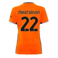 Inter Milan Henrikh Mkhitaryan #22 Tretí Ženy futbalový dres 2023-24 Krátky Rukáv